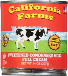 California Farms Sweetened Condensed Milk Full Cream
