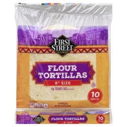 First Street Soft Taco Flour Tortilla