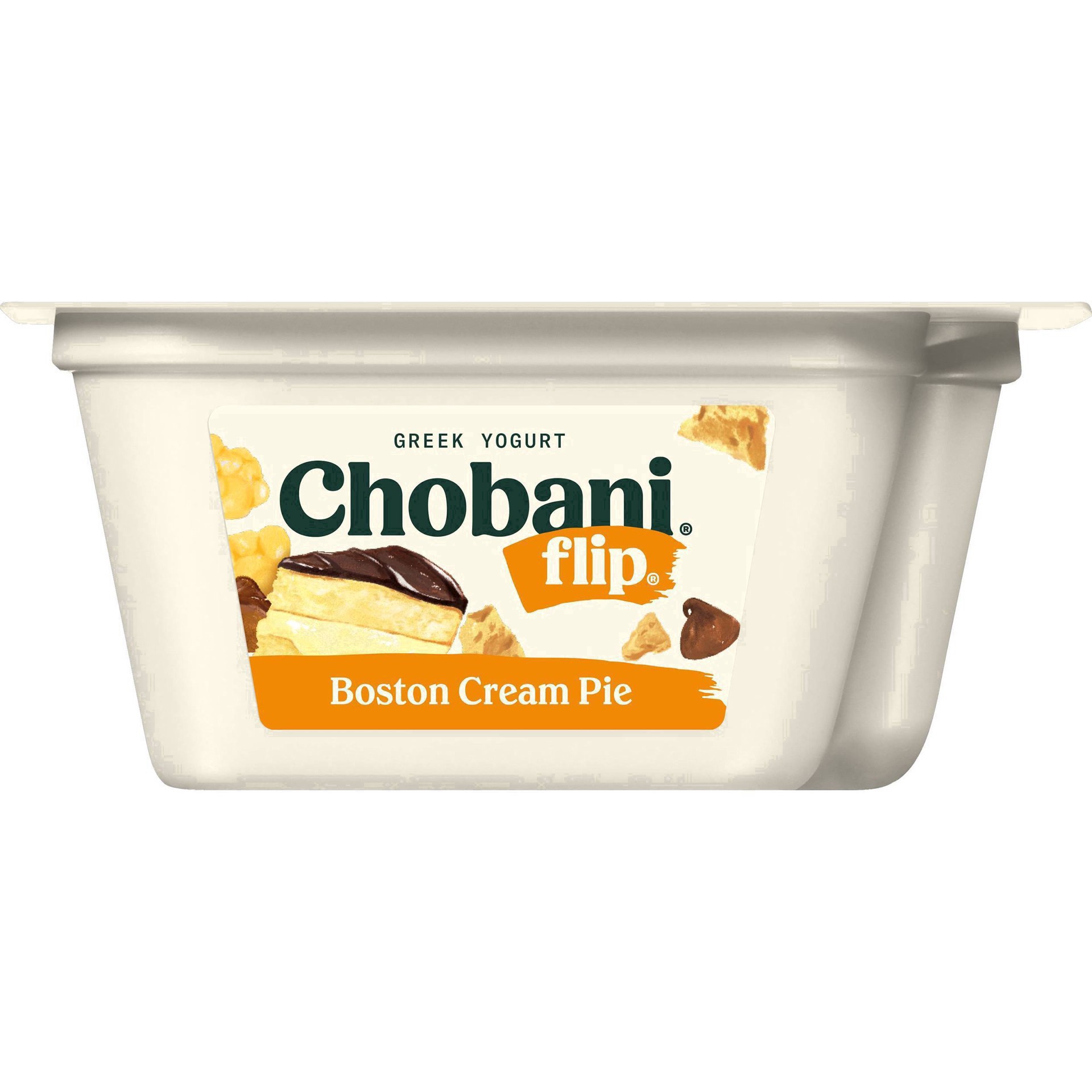 slide 27 of 49, Chobani Flip Low-Fat Greek Yogurt Boston Cream Pie 4.5oz, 4.5 oz