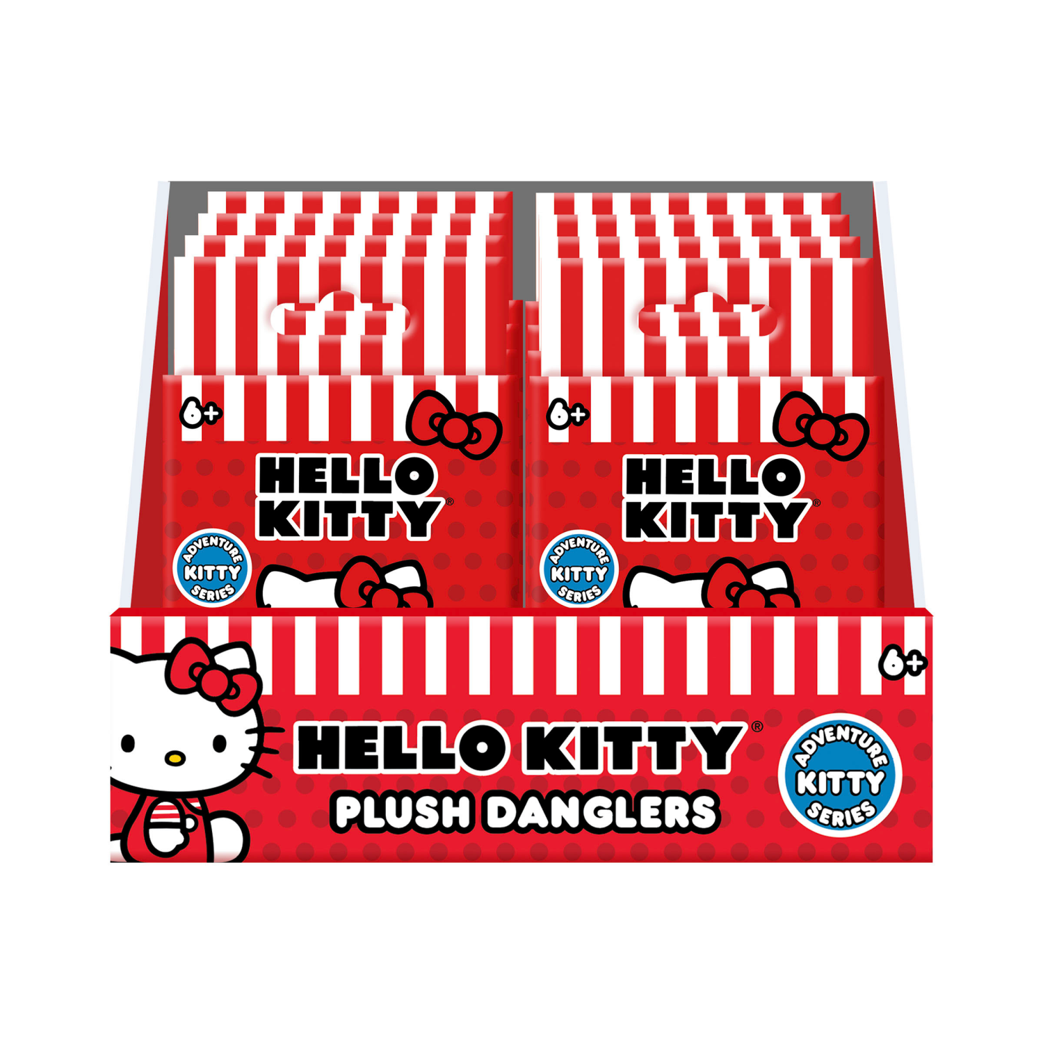 slide 1 of 2, 2023 HKIT Hello Kitty Plush Dangler S5, 1 ct