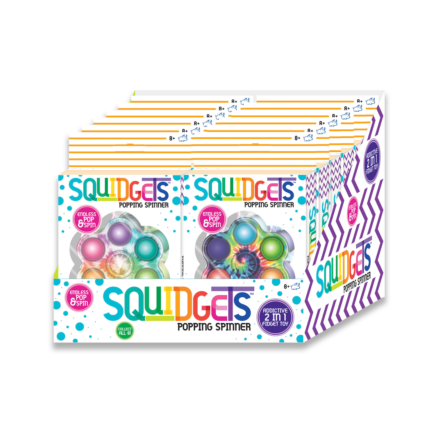 slide 2 of 2, Squidget Spinner PDQ, 1 ct