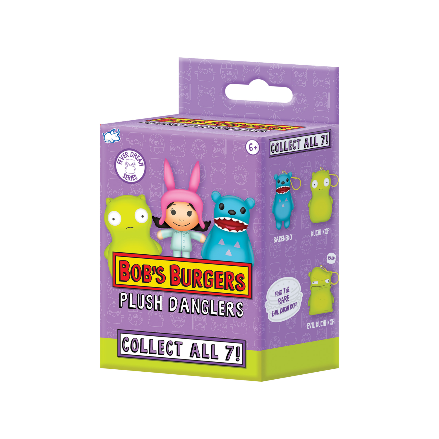 slide 2 of 2, 2024 ENT Bobs Burgers Plush Dangler S5, 1 ct