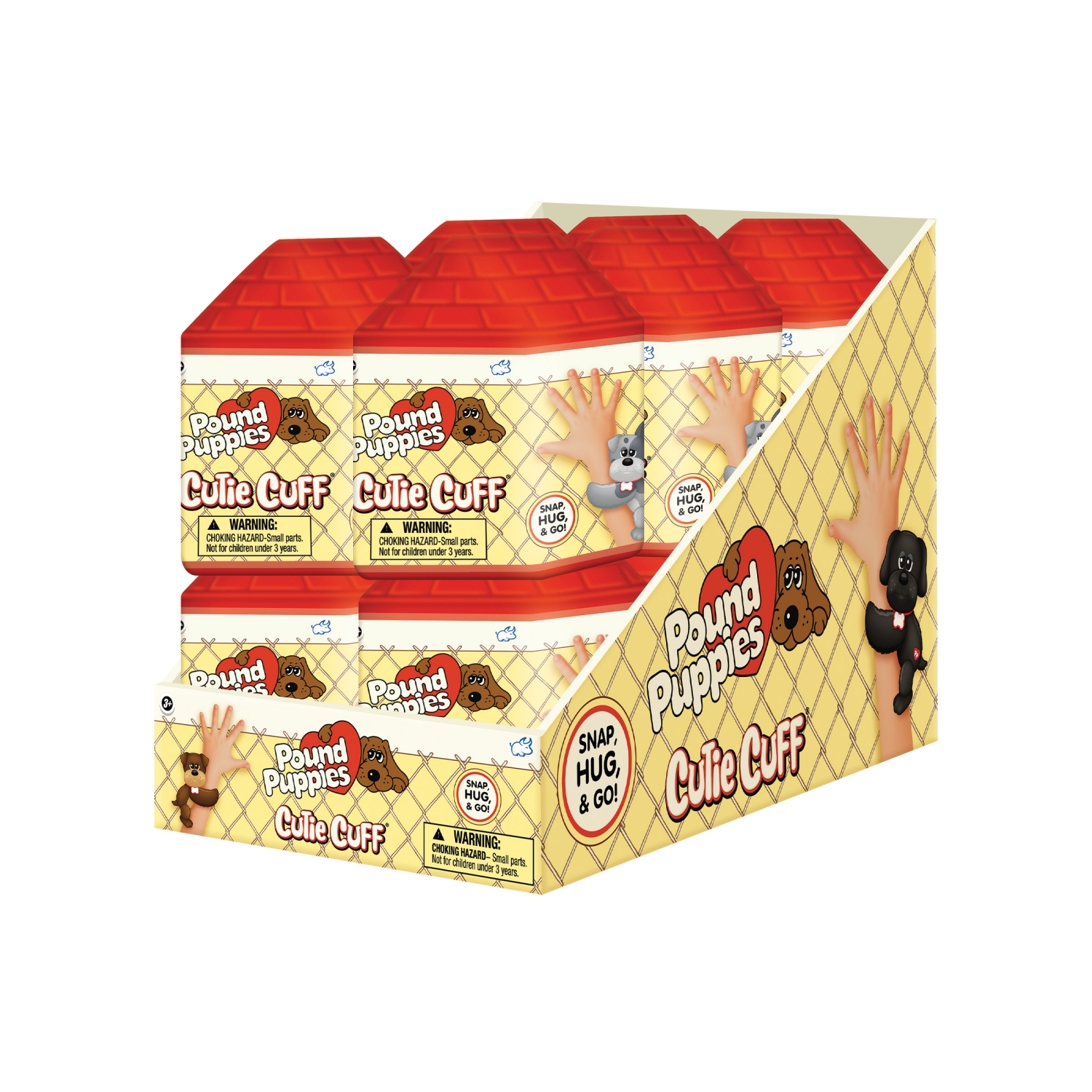 slide 2 of 2, Cutie Cuff Pound Puppies, 1 ct