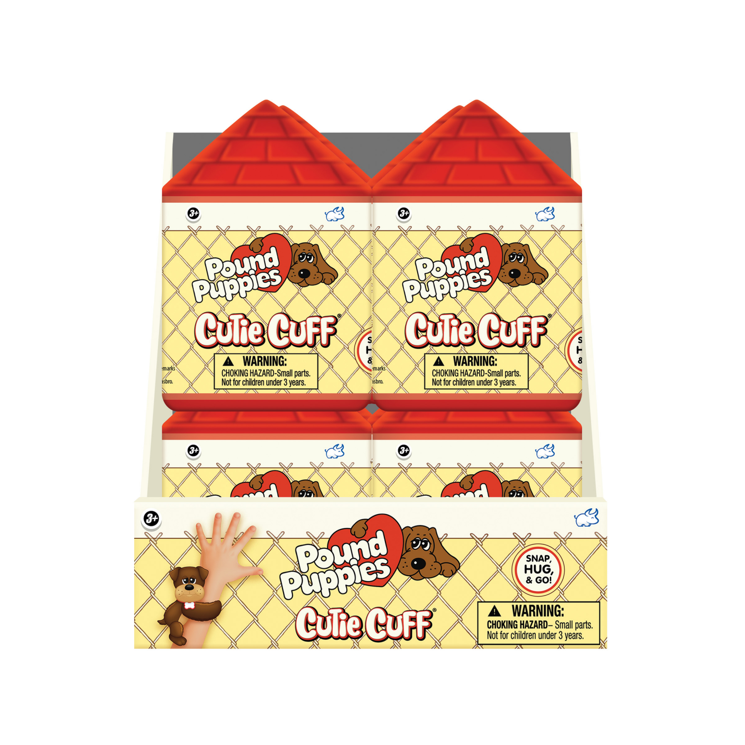 slide 1 of 2, Cutie Cuff Pound Puppies, 1 ct