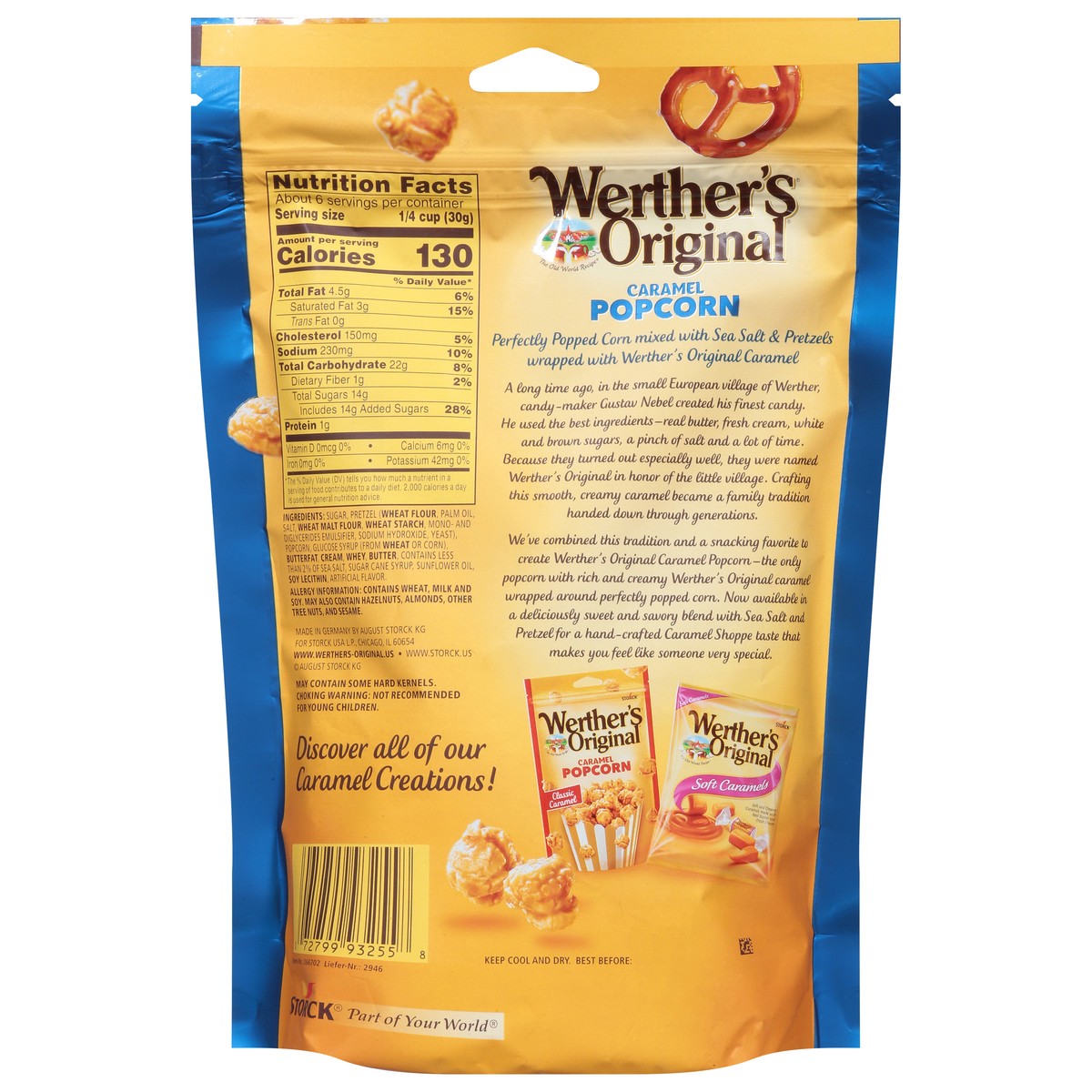 slide 5 of 15, Storck Caramel Popcorn 5.29 oz, 5.29 oz