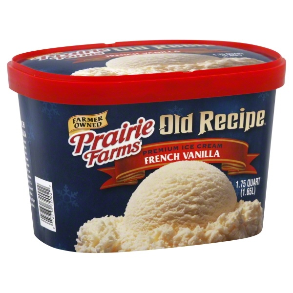 slide 1 of 1, Prairie Farms French Vanilla Ice Cream, 56 fl oz