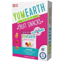 YumEarth Fruit Snack Tropical Organic - 7 oz