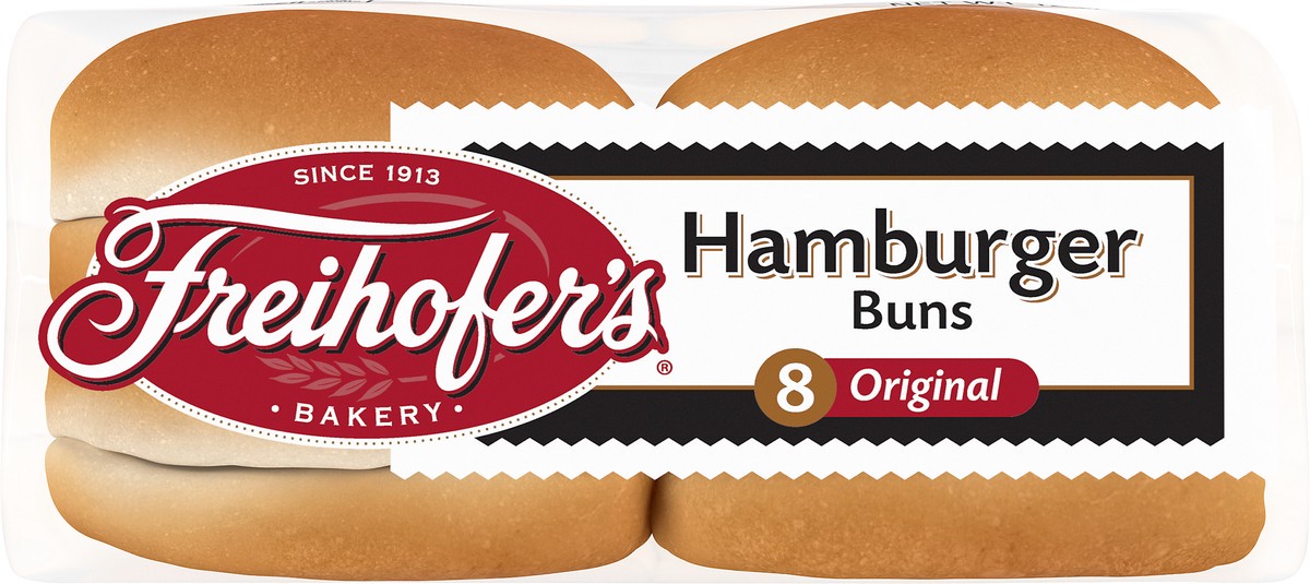 slide 5 of 7, Freihofer's Hamburger Buns, 8 count, 12 oz, 8 ct