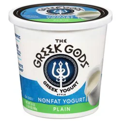 The Greek Gods Nonfat Greek Style Plain Yogurt 24 oz