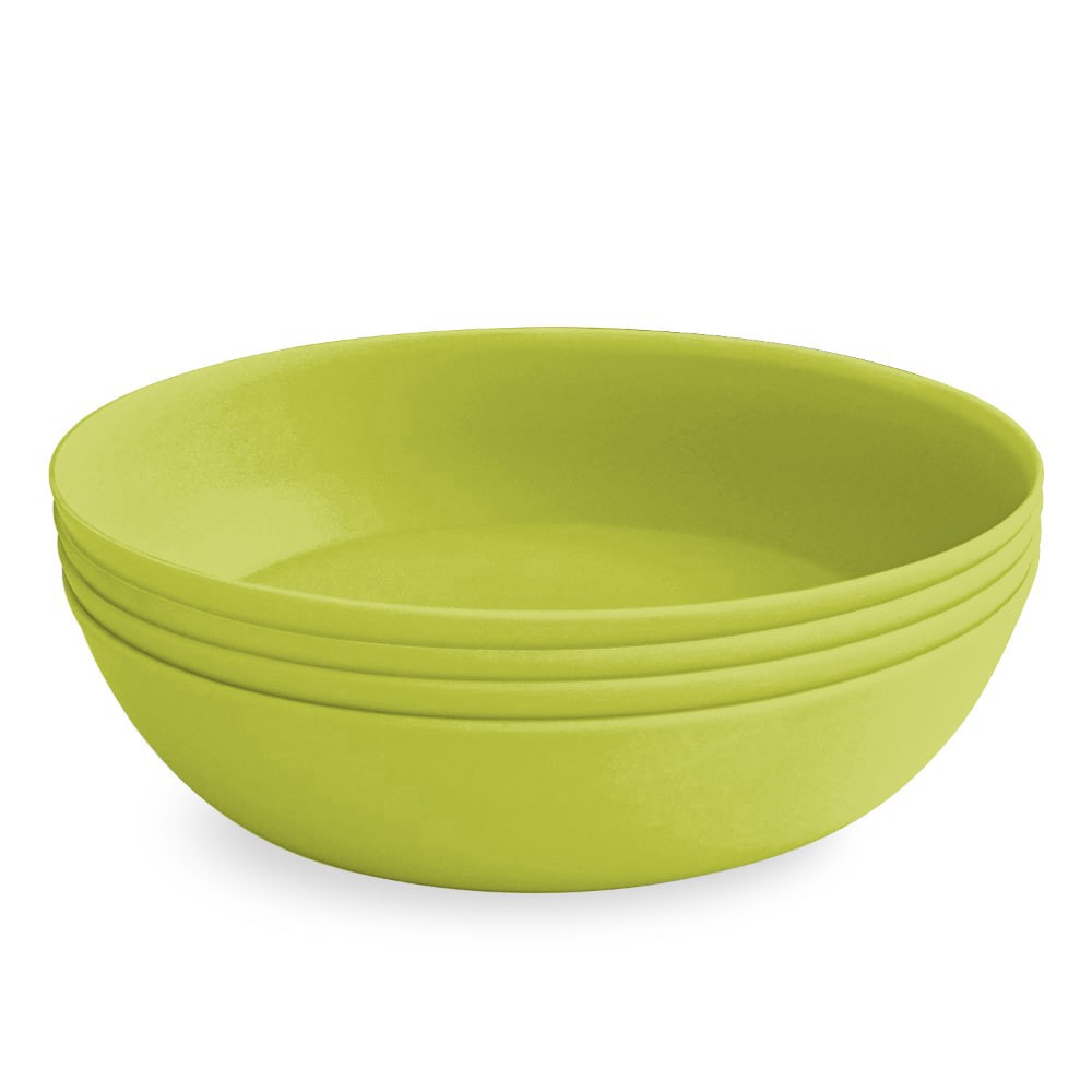 slide 1 of 1, EDL 8.63 Inch PP Dinner Bowl - Lime, 4 ct