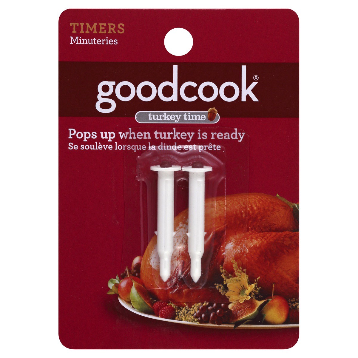 slide 1 of 2, Good Cook Turkey Pop Up Timer, 2 ct