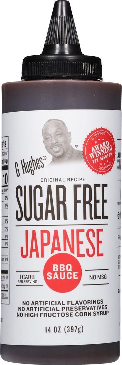 slide 5 of 15, G Hughes Sugar Free Japanese BBQ Sauce 14 oz, 14 oz