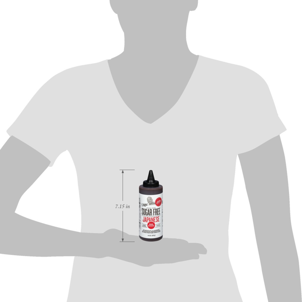 slide 6 of 15, G Hughes Sugar Free Japanese BBQ Sauce 14 oz, 14 oz