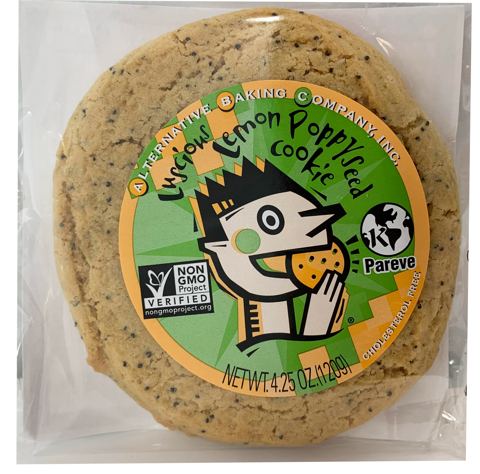 slide 1 of 1, Alternative Baking Company Cookie Lemon Poppy Seed, 4.25 oz