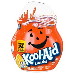 Kool-Aid Liquid Orange Artificially Flavored Soft Drink Mix, 1.62 fl oz Bottle