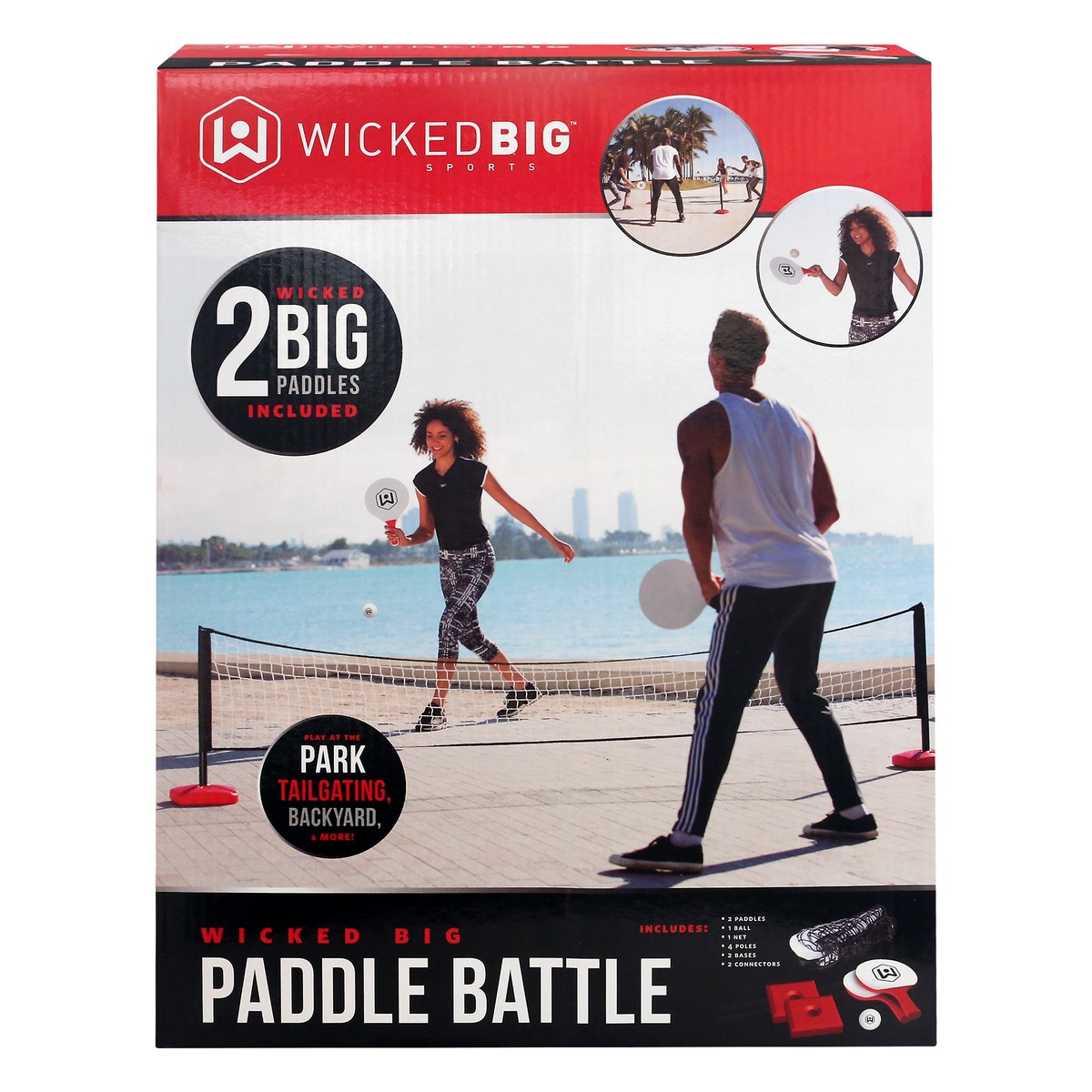 slide 1 of 6, WickedBig Paddle Battle 1 ea, 1 ea