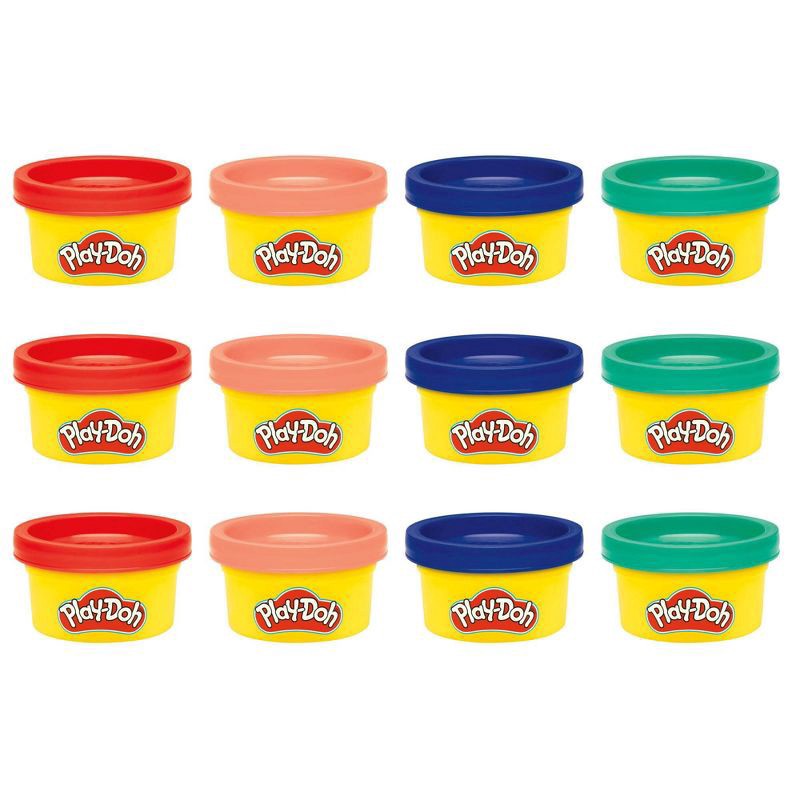 slide 5 of 5, Play-Doh Mini 12-Pack Treats & Favors Set, 12 ct