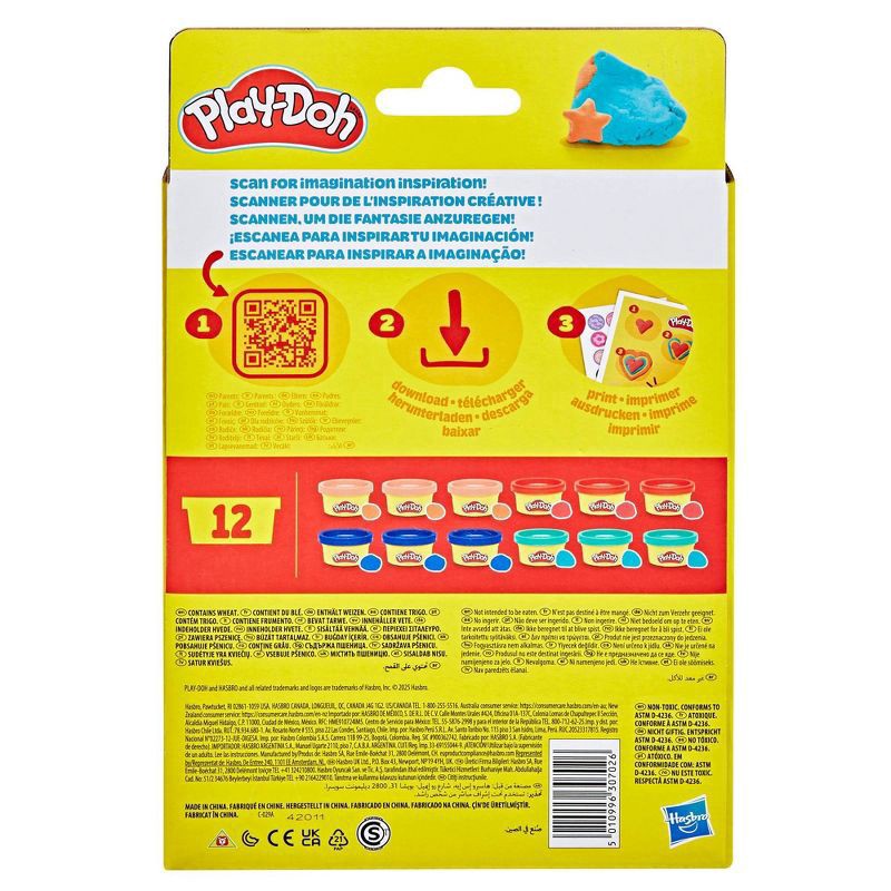 slide 3 of 5, Play-Doh Mini 12-Pack Treats & Favors Set, 12 ct