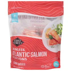 First Street Farm Raised Atlantic Salmon Portions