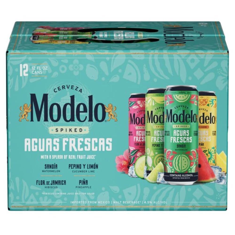 slide 5 of 6, Modelo Spiked Aguas Frescas Variety Pack Flavored Malt Beverage, 12 pk 12 fl oz Cans, 4.5% ABV, 144 fl oz