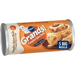Pillsbury Grands! Pumpkin Spice Rolls Big - 5 ct