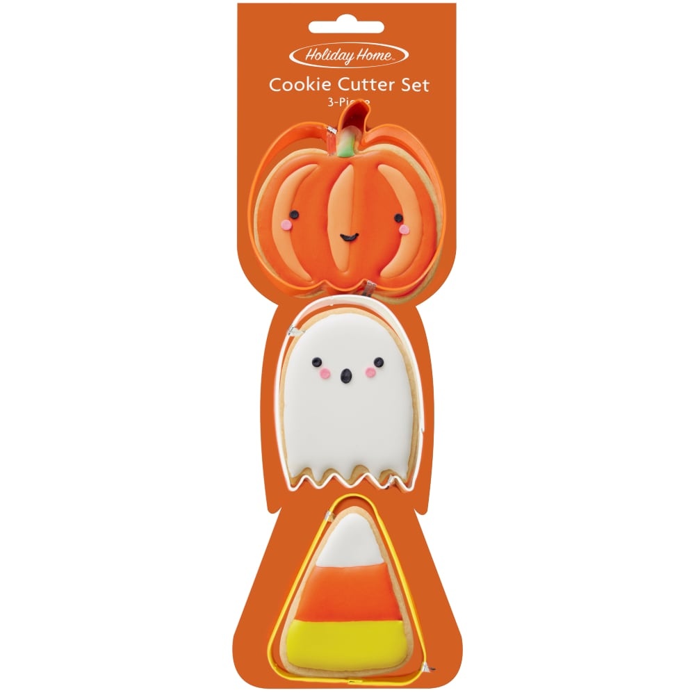 slide 1 of 1, Holiday Home Pumpkin Ghost Cupcake Set, 3 ct