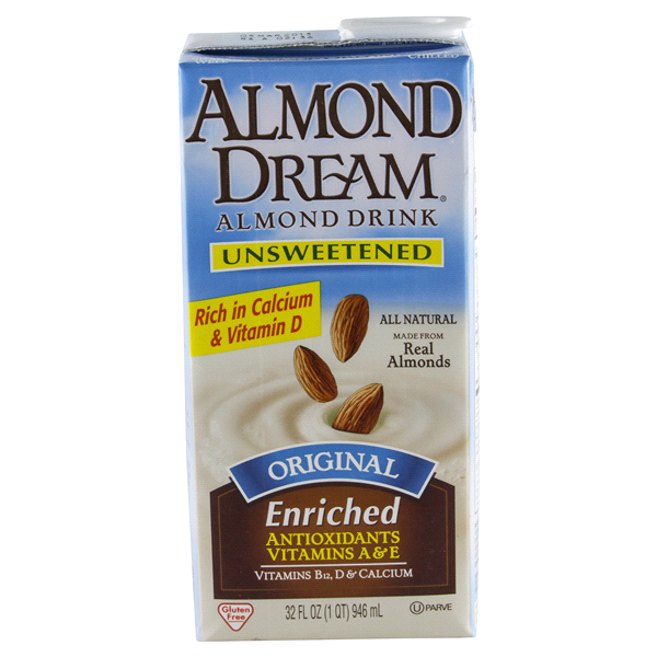 slide 1 of 1, Imagine Foods Almond Dream Unsweetened Original, 32 fl oz