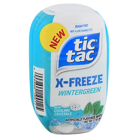 slide 1 of 1, Tic Tac X-Freeze Wintergreen - Each, 1 ct