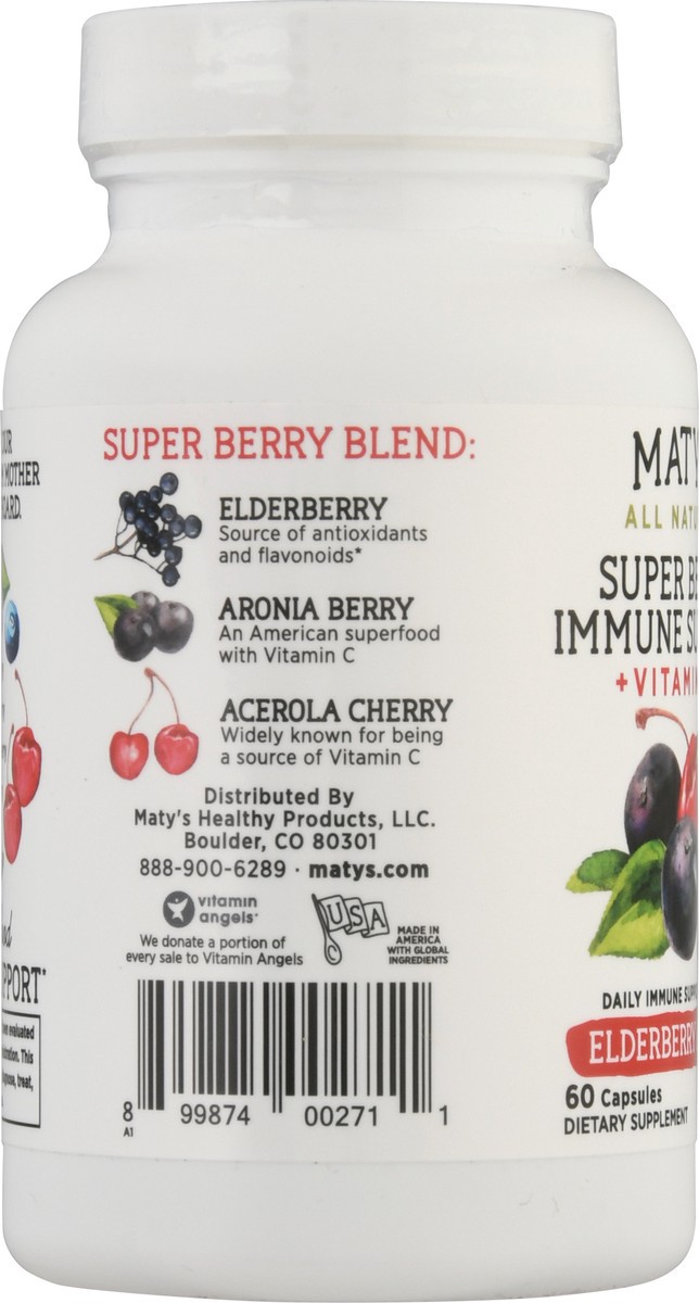 slide 7 of 9, Maty's Super Berry Immune Support, 60 ct