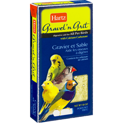 slide 2 of 9, Hartz Gravel 'N Grit Digestive Aid For All Pet Birds, 30 oz