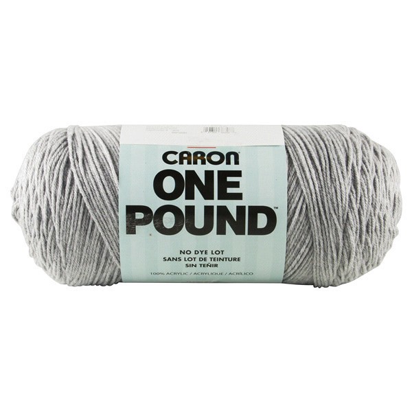 slide 8 of 13, Caron One Pound Yarn, Soft Grey Mix, 16 oz