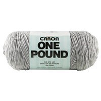 slide 9 of 13, Caron One Pound Yarn, Soft Grey Mix, 16 oz