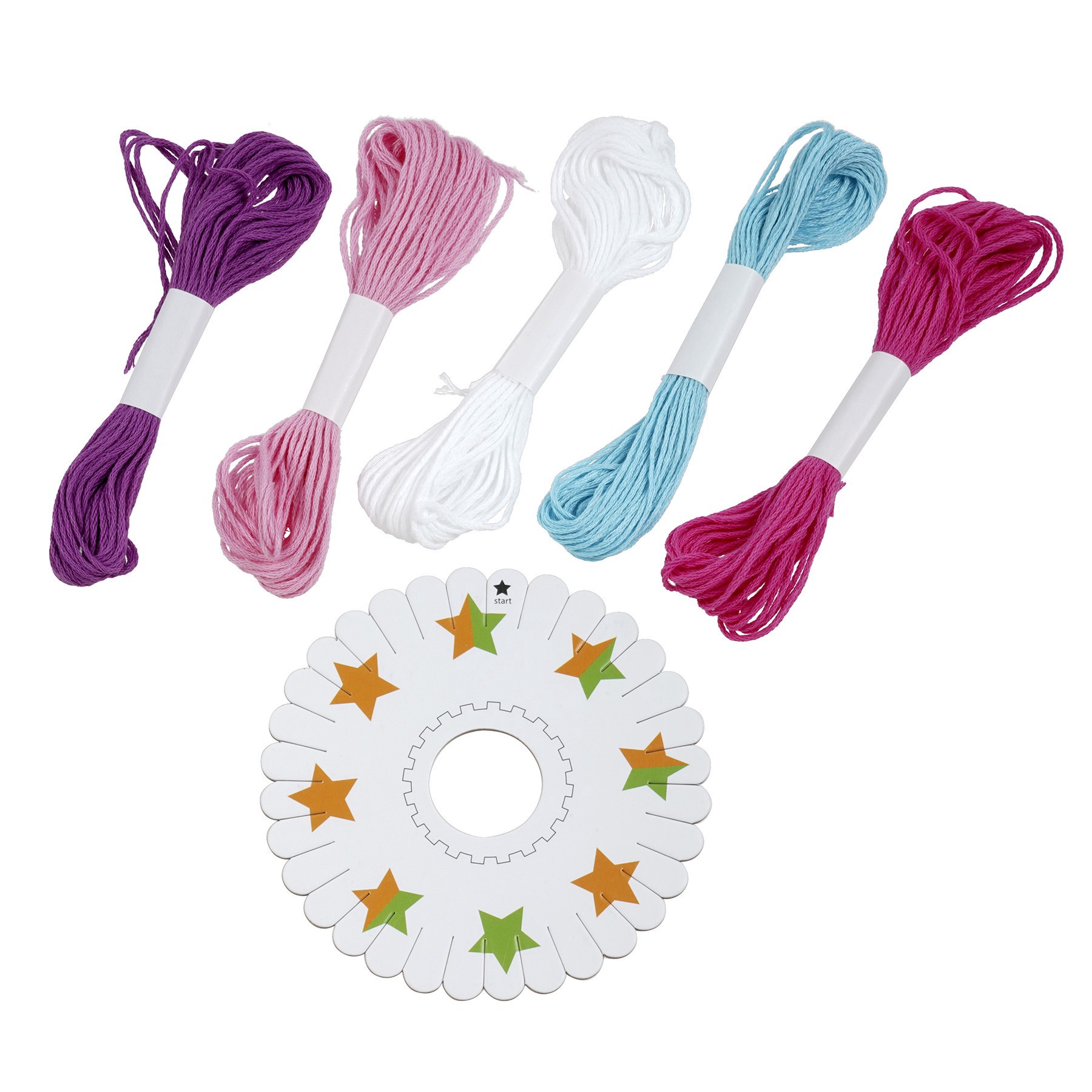 slide 2 of 2, Unicorn Floss Friendship Bracelet Kit By Creatology, 1 ct