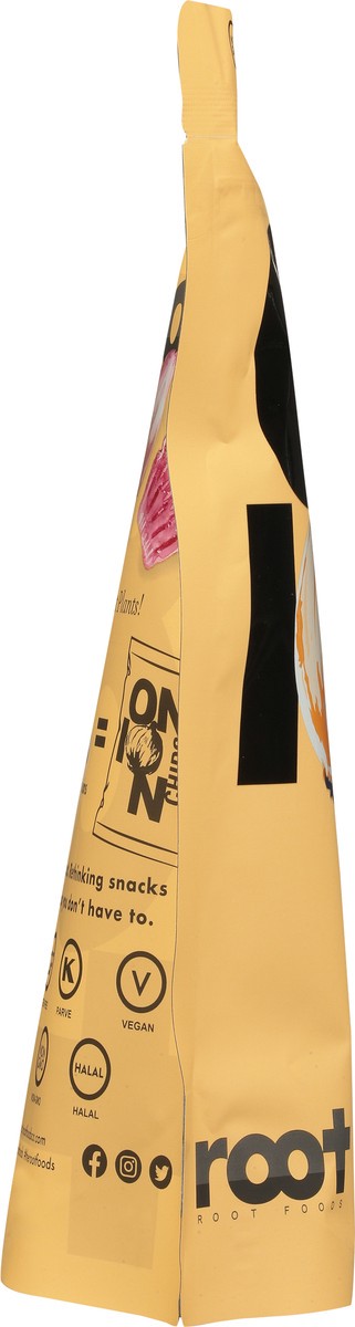 slide 3 of 9, Root Foods Onion Chips - 2 oz, 2 oz