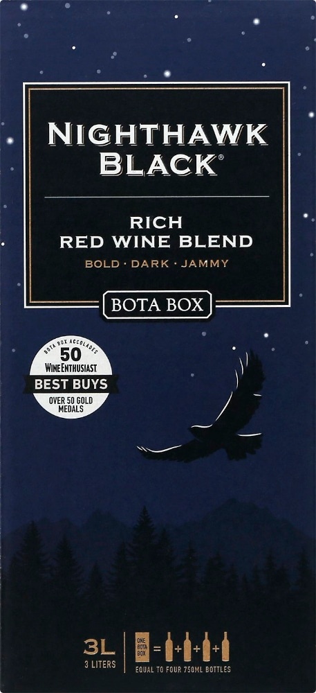 slide 1 of 8, Bota Box Vineyards Bota Box Nighthawk Black, 3 liter