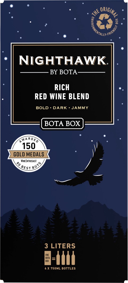 slide 1 of 9, Bota Box Red Wine Blend, 3 ct