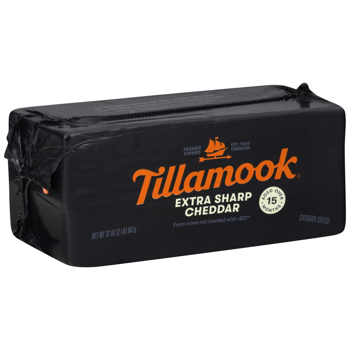 slide 8 of 9, Tillamook Extra Sharp Cheddar Cheese 32 oz, 32 oz