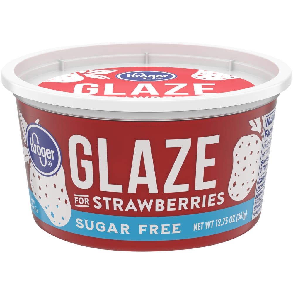 slide 1 of 5, Kroger Glaze For Strawberries Sugar Free, 12.75 oz