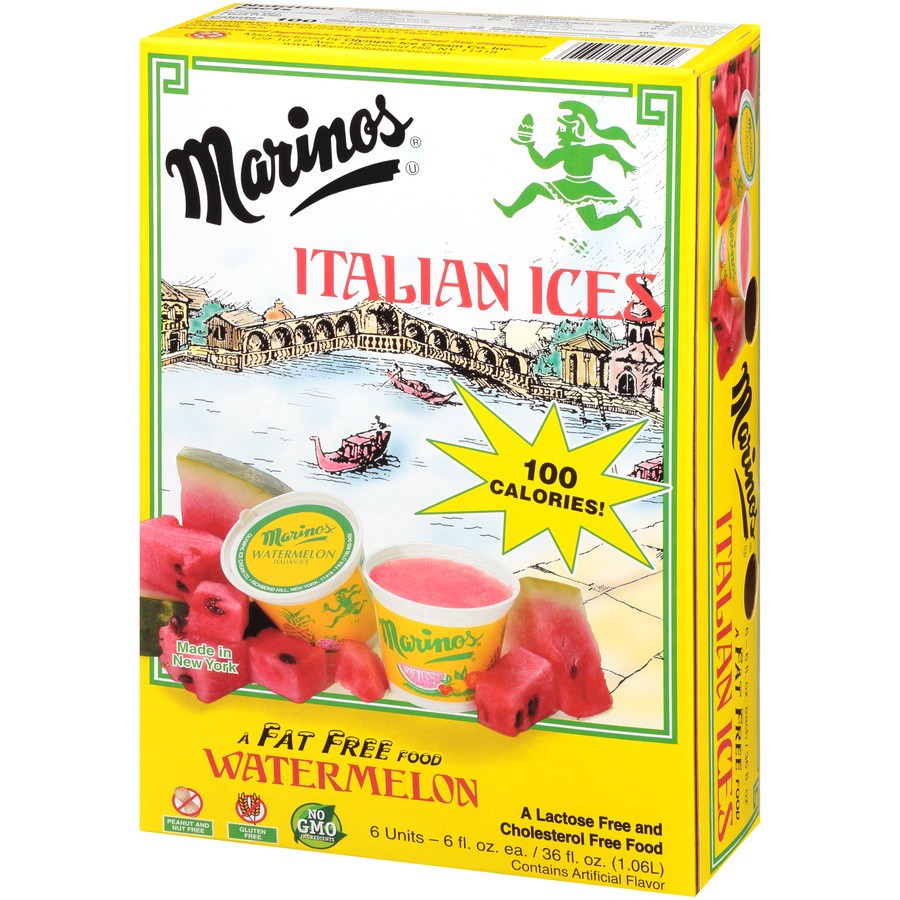 slide 2 of 8, Marino's Ice Cup Watermelon, 6 ct; 36 fl oz