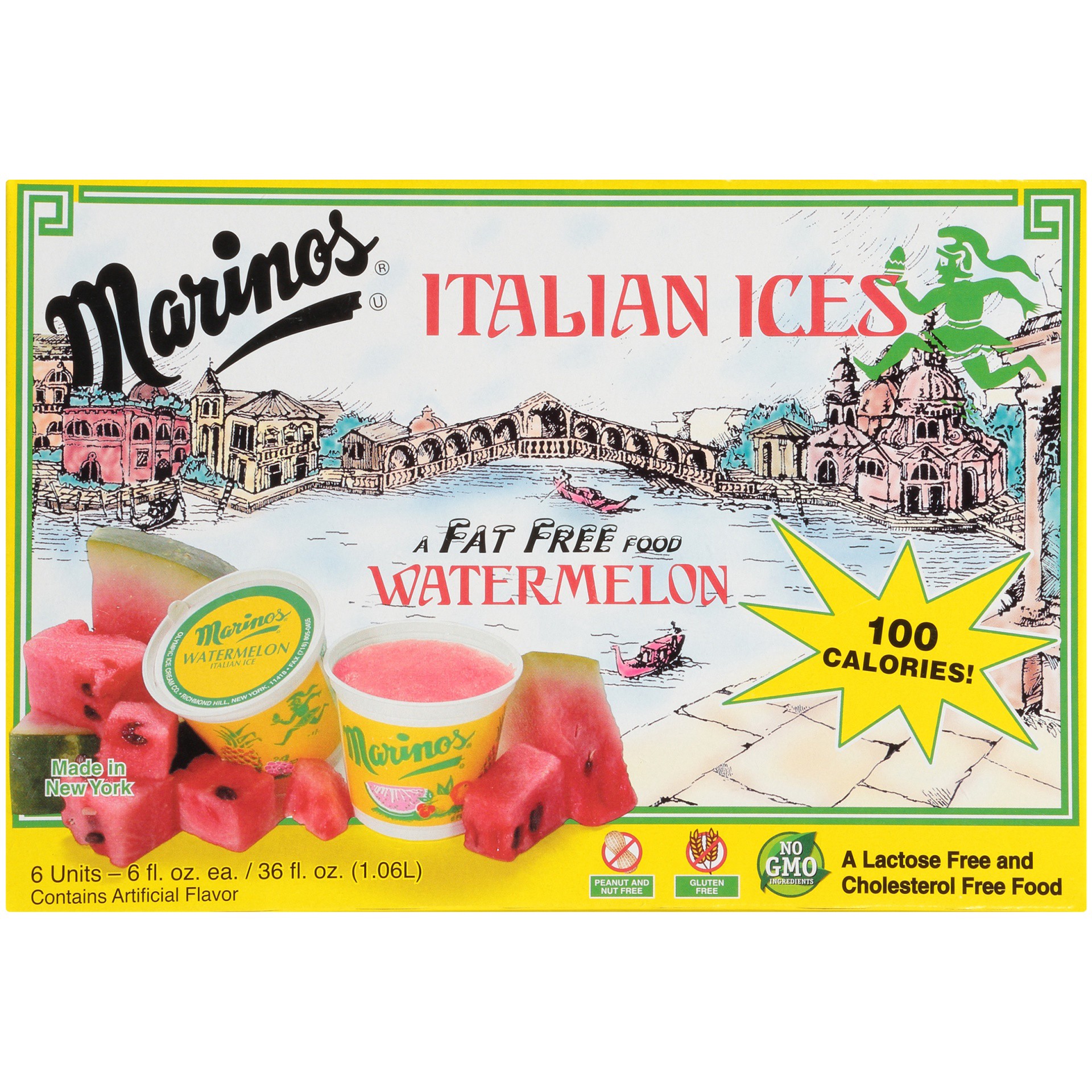 slide 5 of 8, Marino's Ice Cup Watermelon, 6 ct; 36 fl oz