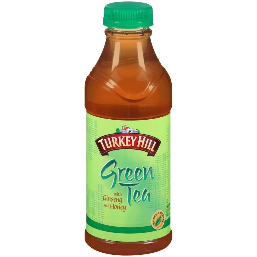 slide 1 of 6, Turkey Hill Green Tea 18.5 fl oz,