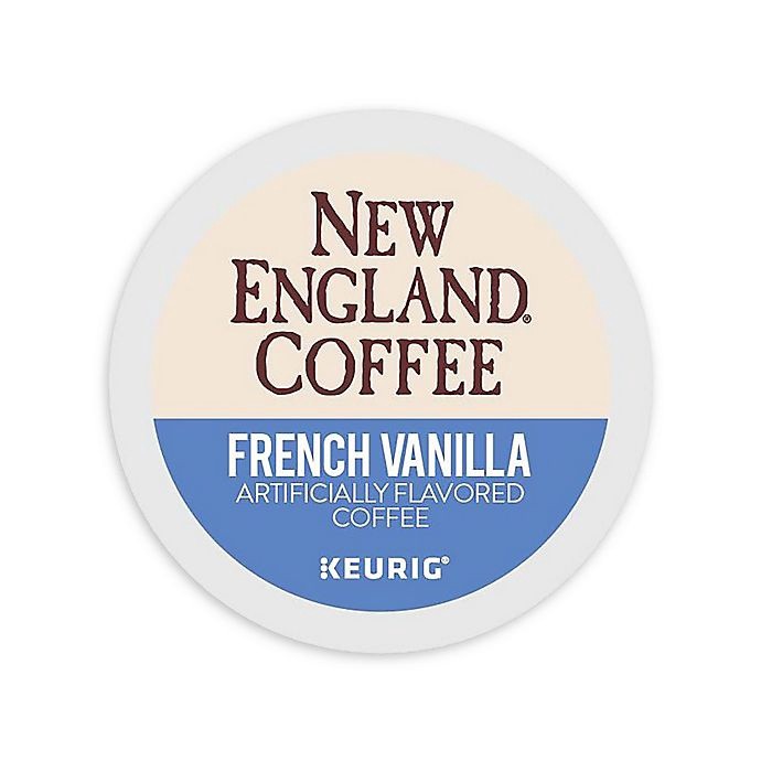 slide 1 of 2, New England Coffee New England French Vanilla Coffee Keurig K-Cup Pods, 18 ct