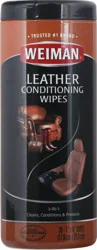 Weiman Leather Conditioning Wipes 30 ea