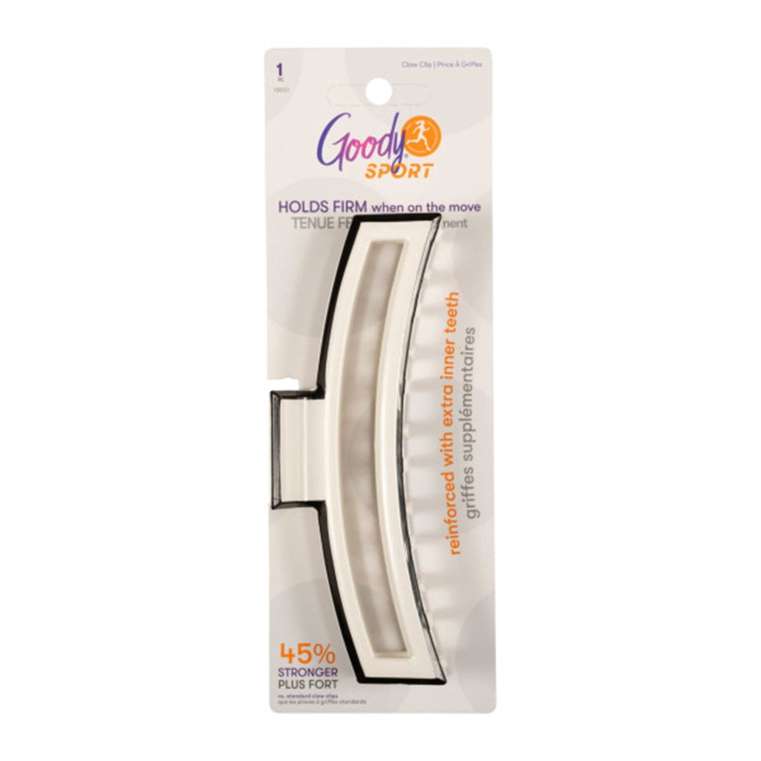 slide 1 of 1, Goody Sports Fine Hair Rectangle Claw, 1 ct