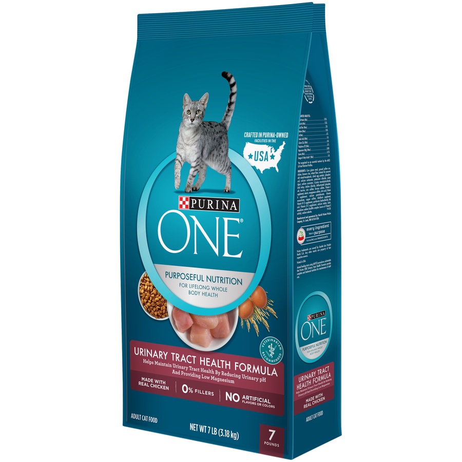 Purina ONE Urinary Tract Health Formula Adult Premium Cat Food 7 lb | Shipt