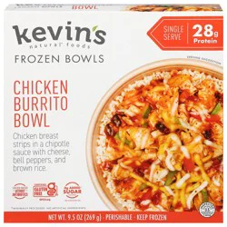 Kevin's Natural Foods Chicken Burrito Bowl 9.5 oz