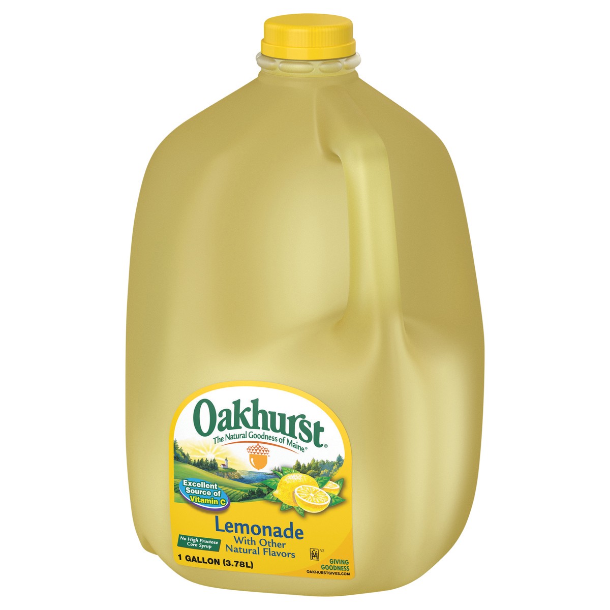 slide 2 of 4, Oakhurst Juice Lemonade Jug- 128 oz, 128 oz
