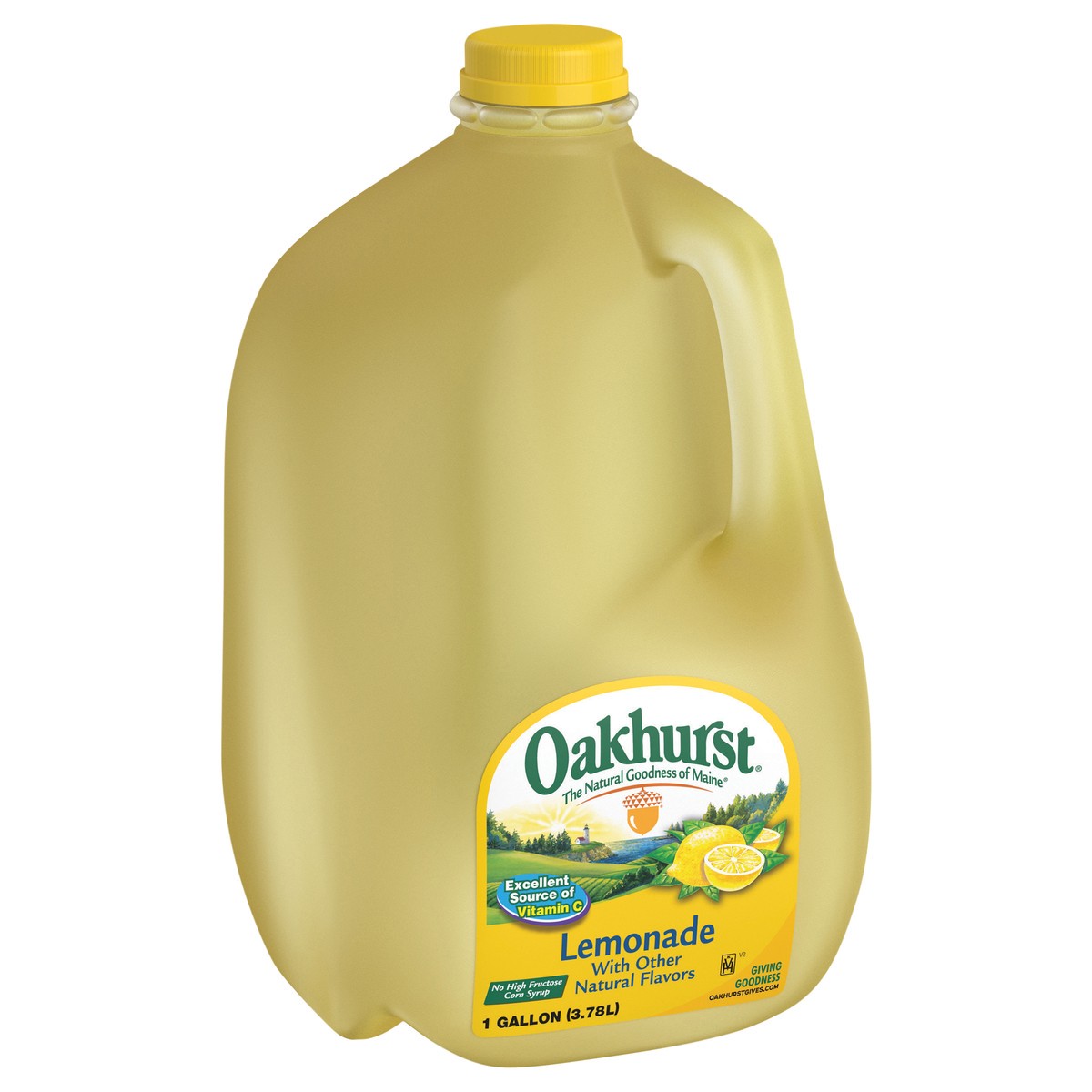 slide 3 of 4, Oakhurst Juice Lemonade Jug- 128 oz, 128 oz