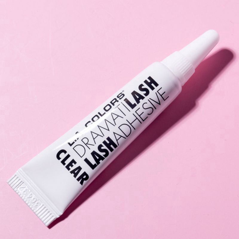 slide 5 of 6, L.A. Colors Eyelash Adhesive, Clear BEL640, Dramatilash, 0.17 oz