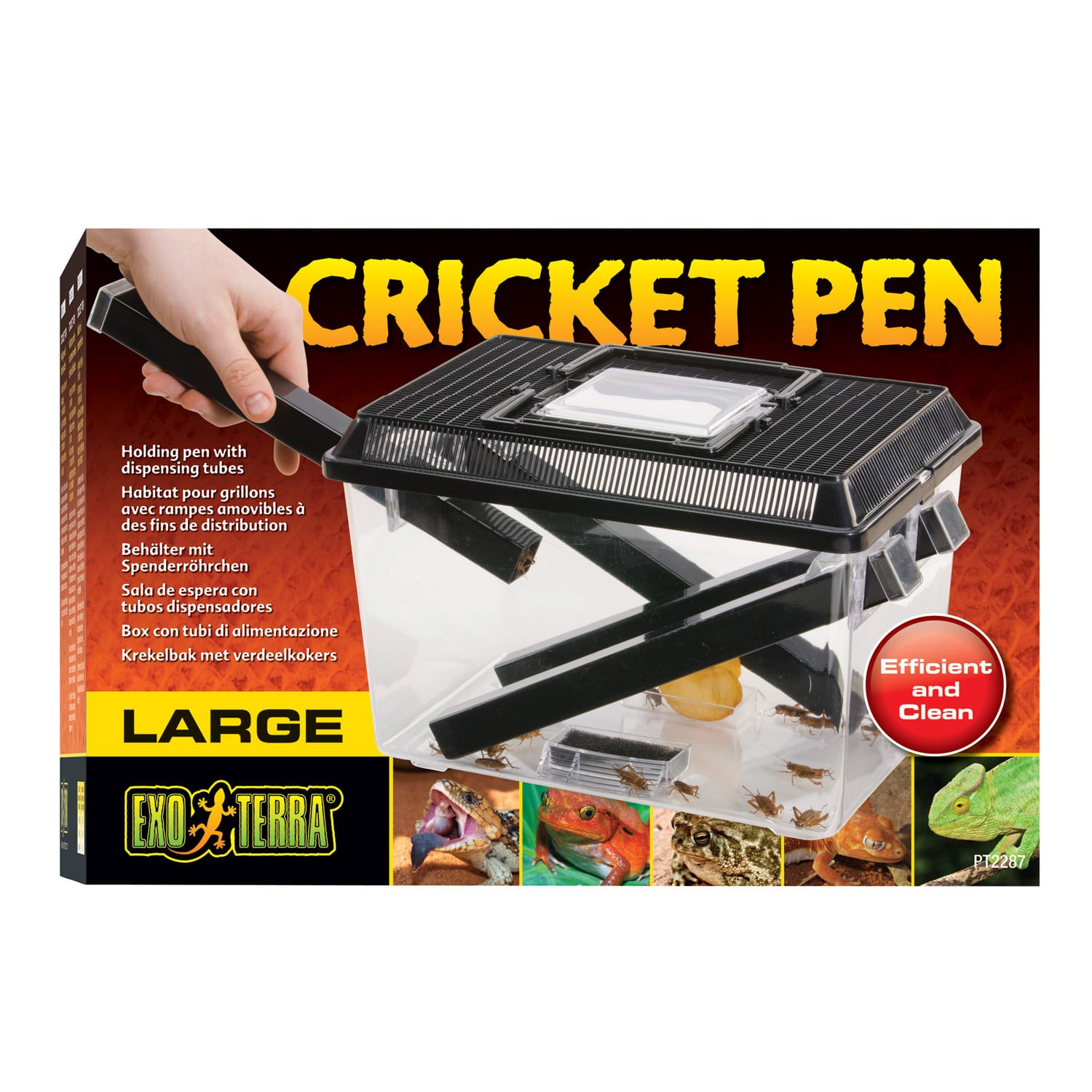 slide 1 of 1, Exo-Terra Cricket Pen, LG